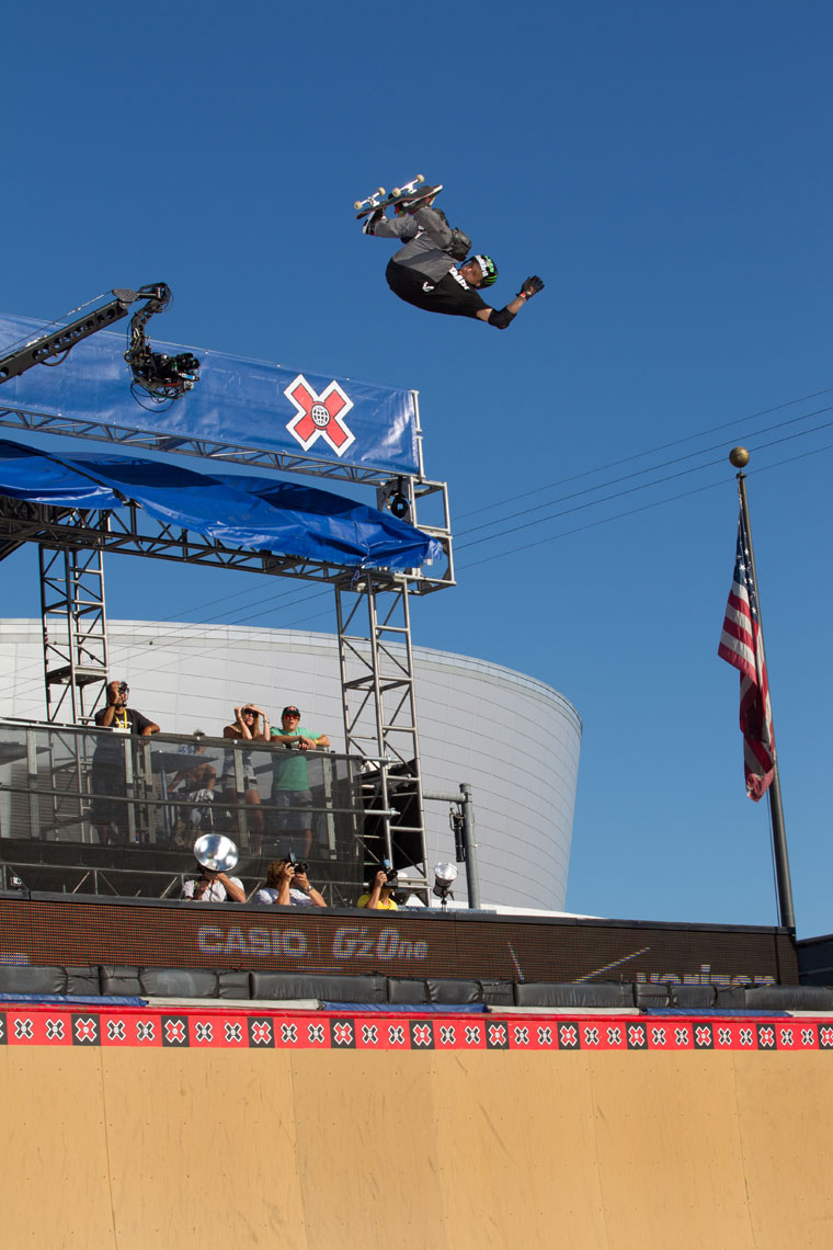Summer X Games Action sports photographer